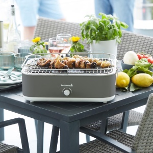 Barbecook BC-ELE-1003 E-Carlo grătar electric de masă, gri, 42,5x33x16,5cm - Img 2