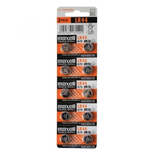 Baterie tip buton, alcalina, LR44