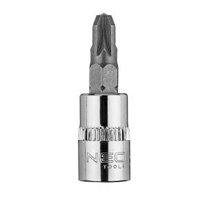 Bit PZ3 pe Tubulara 1/4", scurt, 37 mm
