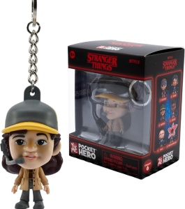 Breloc de colectie seria STRANGER THINGS Upside Down, personaj Dustin Henderson, produs licentiat ORIGINAL, YUME