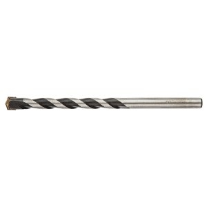 Burghiu beton alb-negru, 8x120mm, varf tip fluture