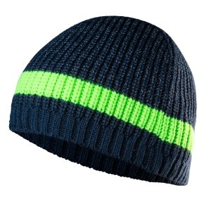 Caciula de iarna PREMIUM, cu elemente reflectorizante, 50% lana, 50% acrilic