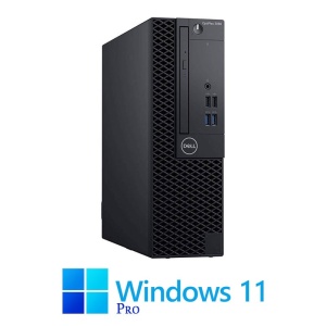 Calculatoare Dell OptiPlex 3060 SFF, Hexa Core i5-9500, 16GB DDR4, Win 11 Pro