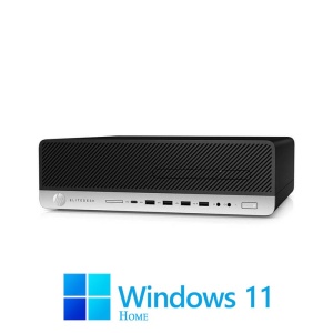 Calculator HP EliteDesk 800 G5 SFF, Hexa Core i5-8500, 16GB DDR4, SSD, Win 11 Home