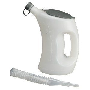 Cana gradata cu capac FLA-PE, 3L, transparenta