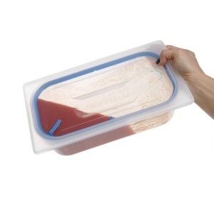 Capac gastronom etans,Hendi GN1/6, 176x162mm - Img 2