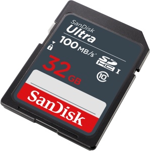 Card memorie SanDisk Ultra 32GB SDHC Mem Card 100MB/s memory card UHS-I Class 10 "SDSDUNR-032G-GN3IN" - Img 2