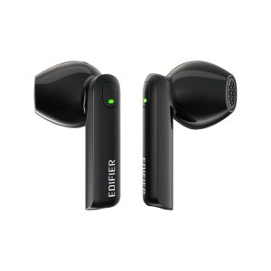 CASTI Edifier, wireless, intraauriculare - butoni, pt smartphone, microfon pe casca, conectare prin Bluetooth 5.4, IP54, USB-C, negru, "W200T-BK"