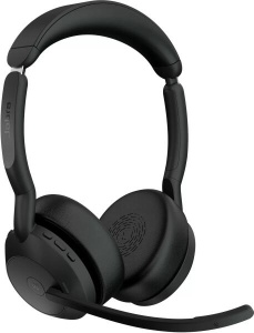 Casti profesionale call center, customer support, audio, Stereo, bluetooth, USB-C, negru, Jabra Evolve2 55, second hand - Img 4