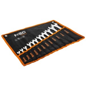 Chei combinate fixe - inelare 6-22 mm, 12 buc -set