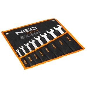 Chei fixe duble 6-22 mm, 8 buc set, CrV