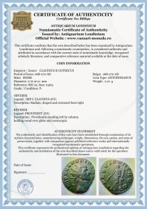 CLAUDIUS II GHOTICUS ( 268-270 AD )- Moneda Antica Romana - Img 3