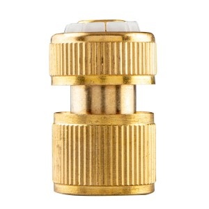 Conector cu stop 1/2" din alama