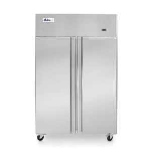 Congelator profesional Hendi Profi Line cu 2 usi 900 L 1200x740x(H)1950 mm otel inoxidabil --17˚/-22˚C 750 W 6 rafturi 525x530mm incluse - Img 2