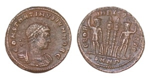 CONSTANTINE II - CAESAR ( 330-335 AD ) - NICOMEDIA - Moneda Antica Romana - Img 3