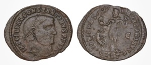 CONSTANTINE the GREAT ( 313-315 AD ) - CYZICUS -Moneda Antica Romana - Img 3