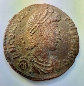 CONSTANTIUS II ( 348-351 AD )- Moneda Antica Romana - Img 4