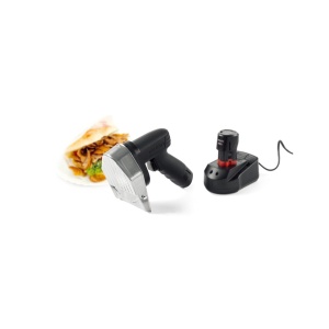 Cutit electric kebab fara fir, 80W, capacitate lucru 60 kg/ora, Hendi Kitchen Line, 199x114x(H)184 mm - Img 2
