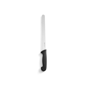 Cutit paine - maner negru - 300/430 mm - Hendi - potrivit si pt uz profesional