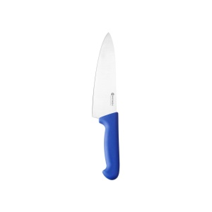 Cutit profesional de bucatar, 200 mm, HACCP Albastru, Hendi