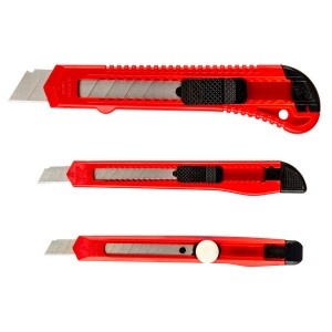 Cuttere, 3 buc -set