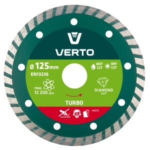 Disc diamantat 125mm,Turbo,pentru BCA
