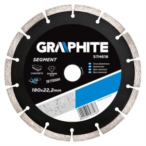 Disc diamantat 180x22mm, segmentat, pt zidarie
