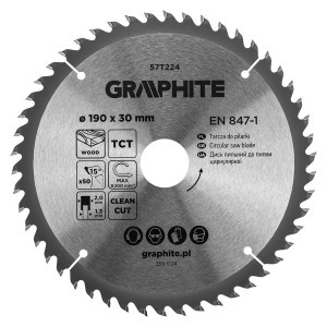 Disc fierastrau, VIDIA, 190 x 30 mm, 50 dinti
