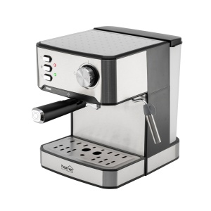 Espressor cafea, 15 bar, inox - Img 1