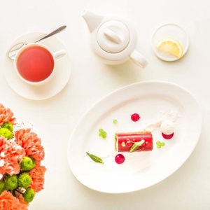 Farfurie ovală Fine DIne, Crema 390x270 mm - Img 2