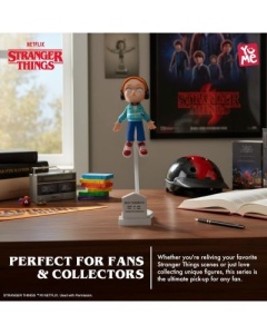 Figurina surpriza de colectie seria STRANGER THINGS Upside Down BAG Series 3, produs licentiat ORIGINAL, YUME, se livreaza aleatoriu - Img 3