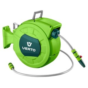 Furtun de gradina cu tambur automat 1/2", 20m+2m