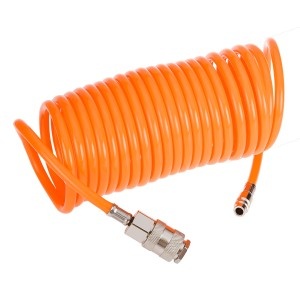 Furtun de presiune spiralat 5 x 8 mm, 5 m, PE