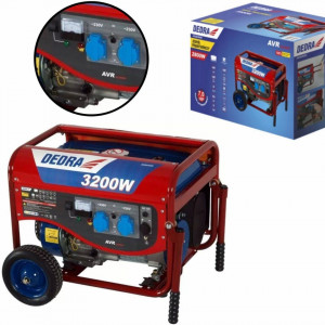Generator curent, 2.8 kW, 220V, 2 prize, varf putere 3.2 kW, benzina, Dedra - Img 2