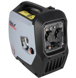 Generator portabil silentios, grup curent electric cu invertor, camping, pescuit, 1800W / 2000W, 220V, Dedra DEGA2000 - Img 10