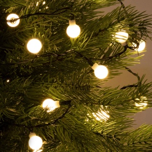 Ghirlanda cu LED-uri, decor glob - Img 1