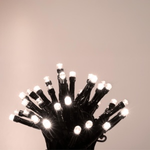 Ghirlanda luminoasa cu LED-uri, 240 LED-uri, 8 perechi, temporizator, alb cald, pentru exterior - Img 3