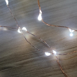 Ghirlanda microLED, 160 LED, alb rece, de exterior - Img 4