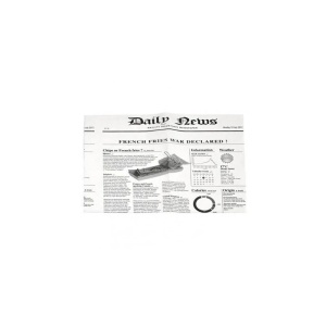 Hartie ambalat alimentara, personalizata tip ziar, 25 x 37cm, 10kg - Img 2
