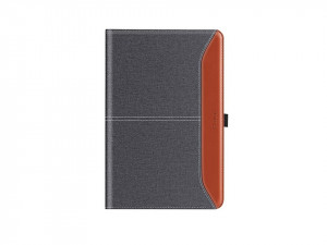 Husa premium compatibila tableta Lenovo Tab M10 10.1 2020 generatia 2, gri/maro, Ztotop - Img 3
