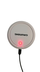 Incarcator wirelless pentru telefoane smartphone, 5W, 7.5W, 10W, USB-C, indicator LED, ALB, Grundig - Img 2