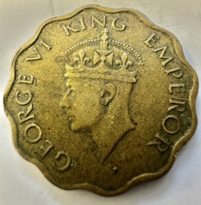 INDIA BRITANICA - GEORGE VI - 1 ANNA 1943 - Img 2