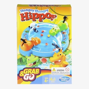 Joc interactiv copii, HASBRO, Hungry Hippos, +4ani, Multicolor - Img 5