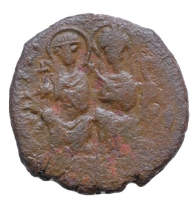 JUSTIN II - ( 565-578 )-Moneda Medievala - Bizantina -