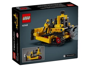 készlet LEGO Technic mini 42163, Buldózer lánctalpakkal, 195 darab - Img 8