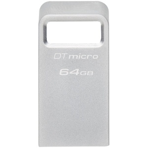 Kingston 64GB DataTraveler Micro 200MB/s Metal USB 3.2 Gen 1 EAN: , "DTMC3G2/64GB"