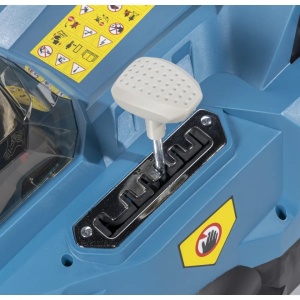 Kit complet masina electrica pentru tuns iarba / gazon, functionare cu acumulatori, 2 x 18V 4Ah, incarcator rapid, inaltime ajustabila, sac colectare, cutit 37cm, Dedra SAS+ALL - Img 6