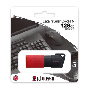 KS USB 128GB DATATRAVELER EXODIA M 3.2, "DTXM/128GB" - Img 3