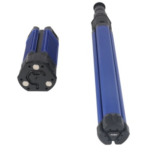 Lampa LED multifunctionala pentru santier, service auto, lumina 360 grade, 4500lumeni, acumulator inclus, trepied, 2 setari de culoare, 3 setari intensitate, Dedra - Img 5