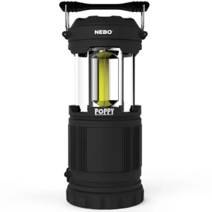 Lanterna premium 2 in 1, functie felinar, maner detasabil, 300 lumeni, alimentare 3 x baterii AA, NEBO POPPY - Img 4